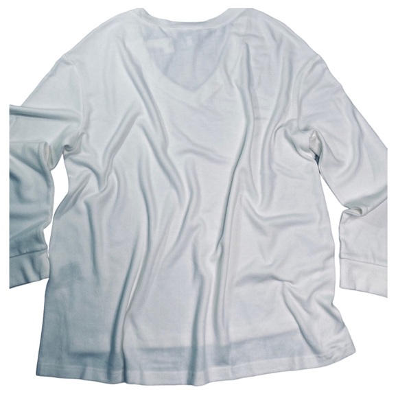 Cupcakes & Cashmere Gazella V-neck Ultra Soft Long Sleeve Sweater - L - NWT - Picture 11 of 13